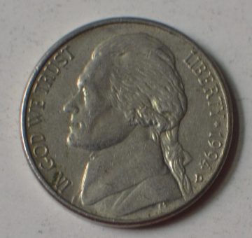 U.S.A. 5- CENT 1994(used)