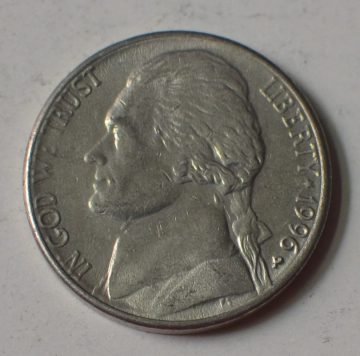 U.S.A. 5- CENT 1996(used)