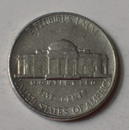 U.S.A.5 - CENT 1997 (used) | Indian Postage Stamps | Indian Coins | Old Indian Currency | Rare Indian Coins | Numismatic Collection India - Image 2