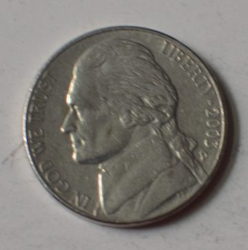 U.S.A. 5- CENT 2003(used)