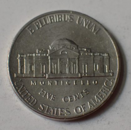 U.S.A. 5- CENT 2008(used) | Indian Postage Stamps | Indian Coins | Old Indian Currency | Rare Indian Coins | Numismatic Collection India - Image 2