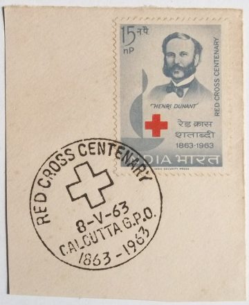 08 May.'63 Red Cross Contenary (Single Stamp)1st Day Cancellation