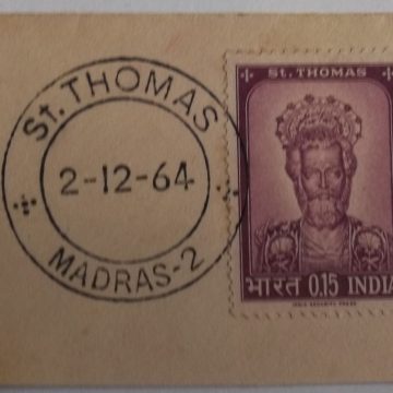 02 Dec.'64 St Thomas (Apostle). 1st Day Cancellation