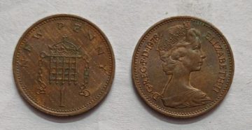 UK 1 Penny Coin 1978 (USED)