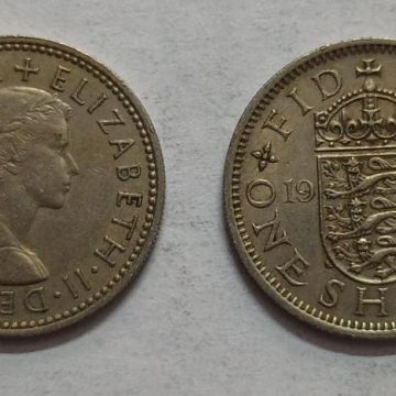 UK 1 Shilling Coin1961 (USED)
