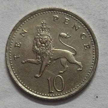 UK 10 Pence Coin 2002  (UNC)