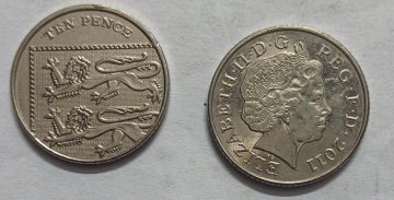 UK 10 Pence Coin 2011 (UNC)