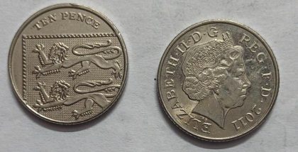 UK 10 Pence Coin 2011 (UNC) | Indian Postage Stamps | Indian Coins | Old Indian Currency | Rare Indian Coins | Numismatic Collection India