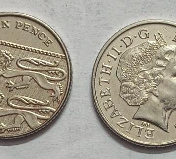 UK 10 Pence Coin2012 (UNC)
