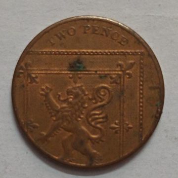 UK 2 New Pence Coin 2010 (USED)
