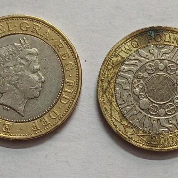 UK 2 Pound Coin 2003  (USED)