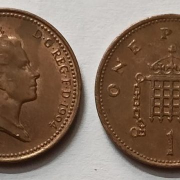 UK 1 Penny Coin 1994 (USED)
