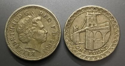 1 pound 2005_Great Britain, Elizabeth II (used) | Indian Postage Stamps | Indian Coins | Old Indian Currency | Rare Indian Coins | Numismatic Collection India