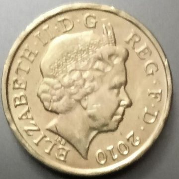 1 pound 2010_Great Britain, Elizabeth II (used)