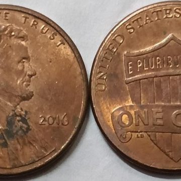 U.S.A. 1-CENT 2016 (used)