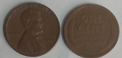 U.S.A. 1-CENT 1956 (used) | Indian Postage Stamps | Indian Coins | Old Indian Currency | Rare Indian Coins | Numismatic Collection India