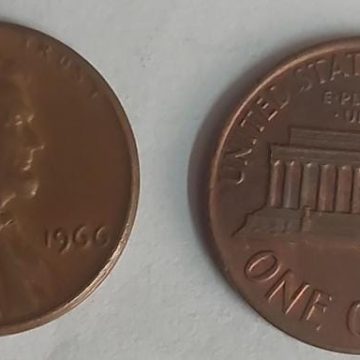 U.S.A. 1-CENT 1966 (used)