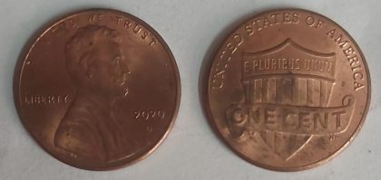 U.S.A. 1-CENT 2020 (used) | Indian Postage Stamps | Indian Coins | Old Indian Currency | Rare Indian Coins | Numismatic Collection India