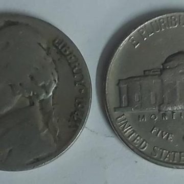 U.S.A. 5- CENT 1941(used)