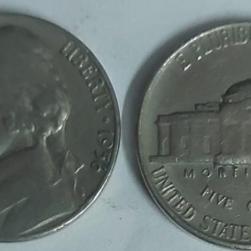 U.S.A. 5- CENT 1956(used)