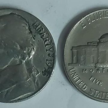 U.S.A. 5- CENT 1958 (used)