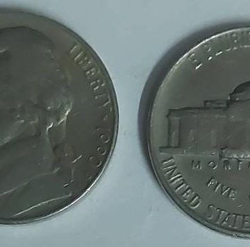 U.S.A. 5- CENT 1990 (used)