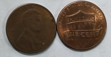 U.S.A. 1-CENT 2015 (used)