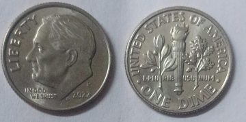 U.S.A. 1-DIME 2022 (Used)