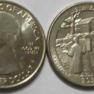 2020 - Brilliant Uncirculated A  National Park For ART  Quarter Coin Old Foreign Coins | Rare Foreign Coins | Numismatic Collection