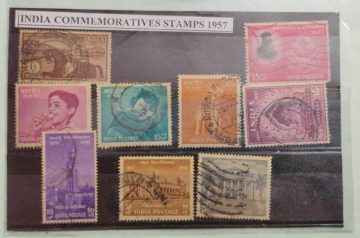 1957 Complete year pack 9 Stamp Used