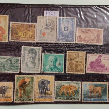 1963 Complete year pack 15 Stamp_Used
