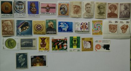 1974 Complete year pack 28 Stamp | Indian Postage Stamps | Indian Coins | Old Indian Currency | Rare Indian Coins | Numismatic Collection India