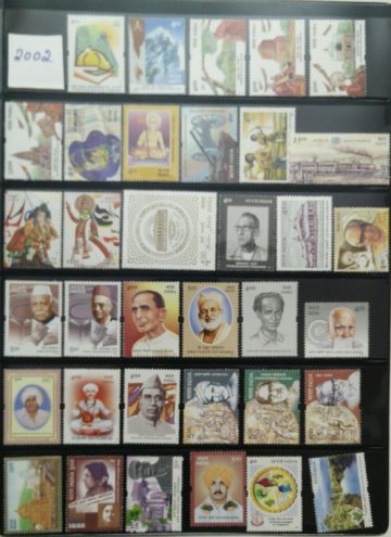 2002 Complete year pack 54 Stamp