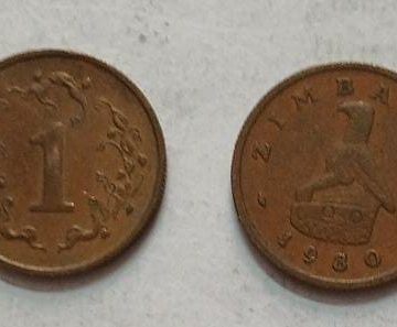 ZIMBABWE 1 CENT 1980 Coin(USED)