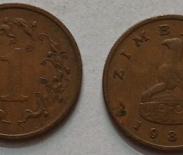 ZIMBABWE 1 CENT 1983 Coin(USED)
