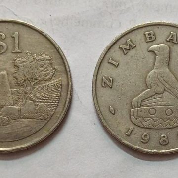 ZIMBABWE $1 DOLLAR Coin(USED)