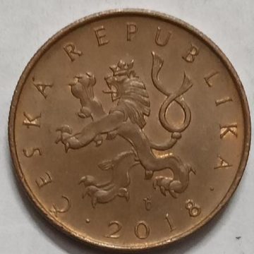 Czech Republic 10 koruna 2018 (used)