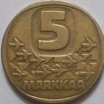 Finland 5 Markka 1984 (Used)