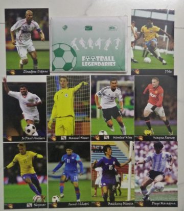 football Legendaries Maxi Cards