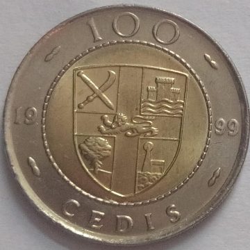 Ghana 100 CEDIS 1999 (Used)