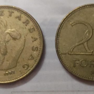 HUNGARY20 FORINT 1993(used)