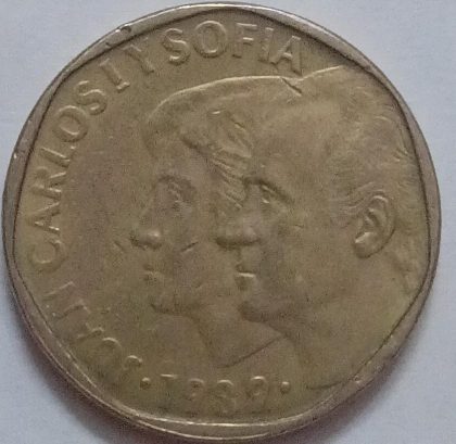 Spain 500 Pesetas Coin 1989(Used) | Indian Postage Stamps | Indian Coins | Old Indian Currency | Rare Indian Coins | Numismatic Collection India