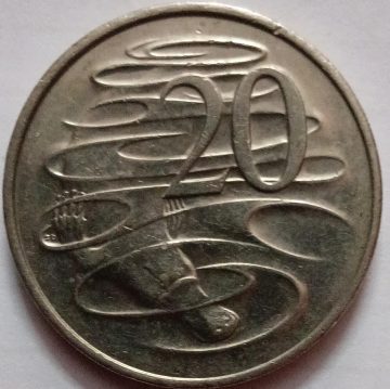 AUSTRALIA 20 Cents 2000(Used)