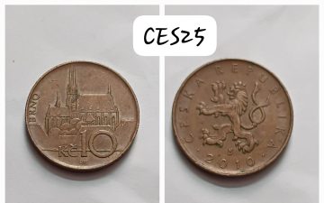 Czech Republic 10 Koruna 2010 (used)