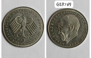 GERMANY  Deutsche 2 MARK 1986 (USED)
