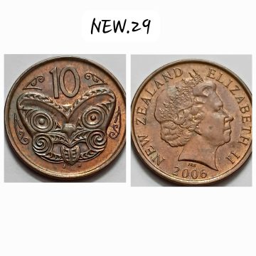 NEW ZELAND 10 CENT 2006 (USED)