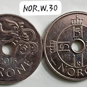 NORWAY 1 KRONE 2015 (UNC)
