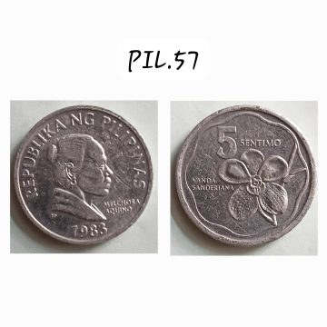 PHILIPPINES 5 SENTIMOS 1983 Coin (used)