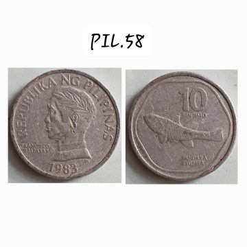 PHILIPPINES 10 CENTIMOS Coin 1983(used)