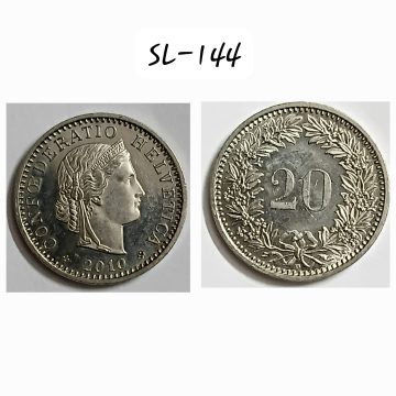 SWITZERLAND 20 Rappen 2010 Confoederatio Helvetica